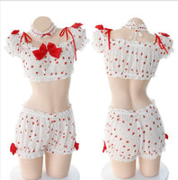 Lolita Heart Chiffon Lingerie