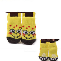 Antiskid heart Dog Socks