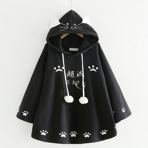 Kitty Cat Ear Hoodie