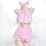 Lace Chiffon Maid Lingerie